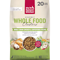 The Honest Kitchen Gourmet Whole Food Clusters Whole Grain Chicken & Superfoods Recipe Dog Food