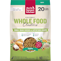 The Honest Kitchen Gourmet Whole Food Clusters Whole Grain Chicken & Superfoods Recipe Puppy Dog Food