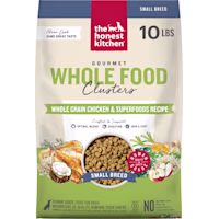 The Honest Kitchen Gourmet Whole Food Clusters Whole Grain Chicken & Superfoods Recipe Small Breed Dog Food