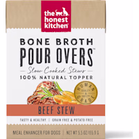 The Honest Kitchen Bone Broth Pour Overs: Beef Stew Wet Dog Food Topper