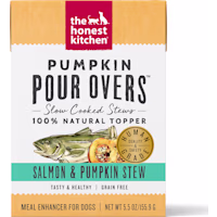 The Honest Kitchen Pumpkin Pour Overs: Salmon & Pumpkin Stew Wet Dog Food Topper