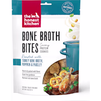 The Honest Kitchen Bone Broth Bites: Roasted with Turkey Bone Broth, Pumpkin & Parsley Dog Treats