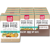 The Honest Kitchen Bone Broth Pour Overs: Turkey & Salmon Stew Wet Dog Food Topper