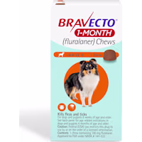 Bravecto 1-Month Chews for Dogs 9.9-22lbs