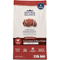 Natural Balance Limited Ingredient Adult Grain-Free Dry Dog Food Reserve Sweet Potato & Bison Recipe