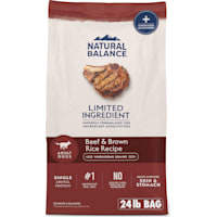 Natural Balance Limited Ingredient Beef & Brown Rice Recipe Dry Dog Food