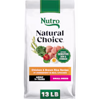 Nutro Natural Choice Chicken & Brown Rice Recipe Small Breed Dry Dog Food
