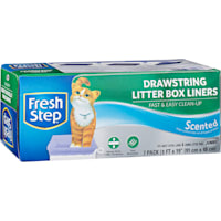 Fresh Step Scented Drawstring Jumbo Cat Litter Box Liners
