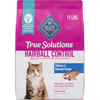 Blue Buffalo True Solutions Chicken Hairball Control Natural Dry Cat Food for Adult Cats