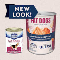 Natural Balance Fat Dogs Targeted Nutrition Chicken & Salmon Formula Wet Food