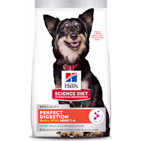 Hill's Science Diet Adult Perfect Digestion Small Bites Chicken, Brown Rice & Whole Oats Recipe Dry Dog Food