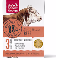 The Honest Kitchen Meal Booster: 99% Beef Wet Dog Food Topper