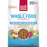 The Honest Kitchen Gourmet Whole Food Clusters Grain Free Turkey & Superfoods Recipe Dog Food