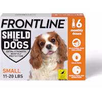 FRONTLINE Shield Flea & Tick Treatment for Dogs 11 - 20 lbs. (Orange)