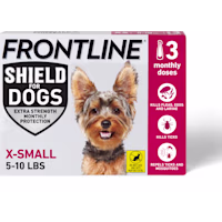 FRONTLINE Shield Flea & Tick Treatment for Dogs 5 - 10 lbs. (Pink)