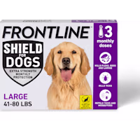 FRONTLINE Shield Flea & Tick Treatment for Dogs 41 - 80 lbs. (Purple)