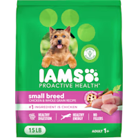 Iams Proactive Health Chicken & Whole Grains Small Breed Adult Dry Dog Food
