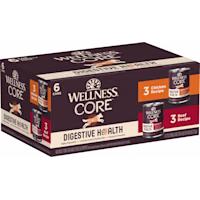 Wellness CORE Digestive Health Grain Free Chicken & Beef Pate Variety Pack Wet Dog Food