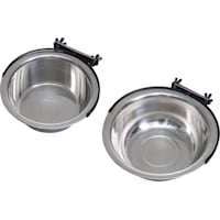 UniPaws Stainless Steel Hanging Pet Bowls