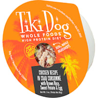 Tiki Dog Petites Whole Grain Chicken in Crab Consomme Wet Dog Food