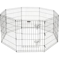 Pet Adobe Folding 8 Panel Pet Exercise Playpen