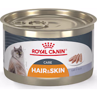 Royal Canin Feline Care Nutrition Hair & Skin Care Loaf in Sauce Canned Cat Food