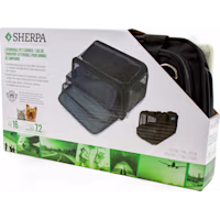 Sherpa Black Expandable, Airline Approved & Guaranteed On Board Travel Pet Carrier