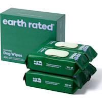 Earth Rated Lavender Hypoallergenic Dog Wipes, Cleaning and Odor-Controlling Grooming Wipes for Paws