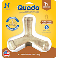 N-Bone Quado Peanut Flavor Interactive Large Dog Treats