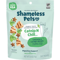 Shameless Pet Treats Catnip N Chill Crunchy Cat Treats