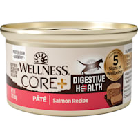 Wellness CORE+ Digestive Health Salmon Natural, Protein-Rich, Grain Free Pate Adult Wet Cat Food