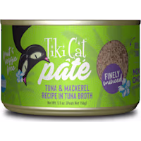 Tiki Cat Luau Ahi Tuna & Mackerel Pate Wet Cat Food