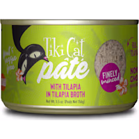 Tiki Cat Luau Tilapia Pate Wet Cat Food
