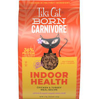 Tiki Cat Born Carnivore Indoor Health Chicken & Turkey Meal Dry Cat Food