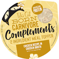Tiki Cat Born Carnivore Complements Chicken Wet Cat Food Topper