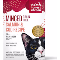 The Honest Kitchen Grain Free Minced Salmon & Cod in Fish Broth Gravy Wet Cat Food