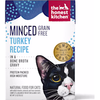The Honest Kitchen Grain Free Minced Turkey in Bone Broth Gravy Wet Cat Food
