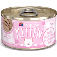 Weruva Kitten Pate Chicken Breast Formula in a Hydrating Puree Wet Cat Food