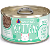 Weruva Kitten Minced Chicken & Tuna Formula in Gravy Wet Cat Food