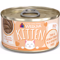 Weruva Kitten Pate Tuna & Salmon Formula in a Hydrating Puree Wet Cat Food