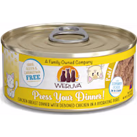 Weruva Pate Press Your Dinner! Chicken Breast Dinner in a Hydrating Puree Wet Cat Food