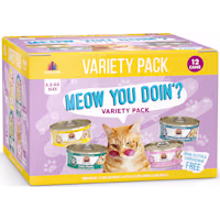 Weruva Classics Meow You Doin'? Variety Pack Wet Cat Food