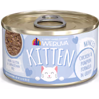Weruva Kitten Minced Chicken & Pumpkin Formula in Gravy Wet Cat Food