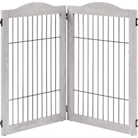 UniPaws Wire 2 Panel Extension Kit Weathered Gray Pet Gate