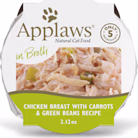 Applaws Natural Chicken Breast with Carrots & Green Beans in Broth Wet Food for Cats