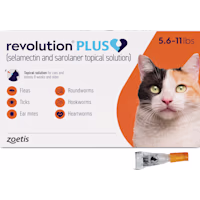 Revolution Plus Topical Solution 5.6-11 lbs. Cat
