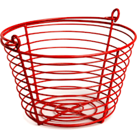 Prevue Pet Products Red Egg Basket
