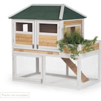 Prevue Pet Products Chicken Coop with Herb Planter