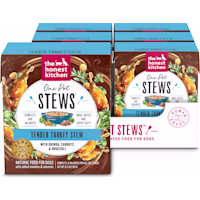 The Honest Kitchen One Pot Stews: Tender Turkey Stew with Quinoa, Carrots & Broccoli Wet Dog Food