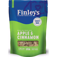 Finley's Apple & Cinnamon Crunchy Biscuit Dog Treats